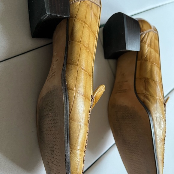 GALO ladies heels, size 40, Butterscotch color - Picture 6 of 9